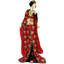 Geisha With Pale Green Sash Figurine