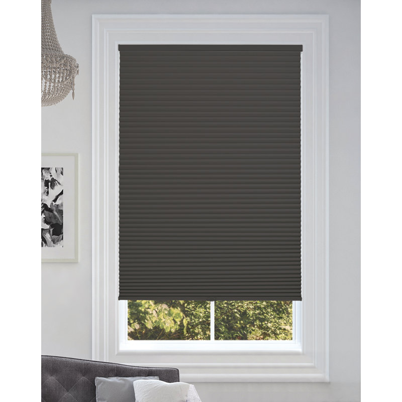 Store alvéolaire alvéolaire en nid d'abeille, Anthracite, L 63 po, L 48 po