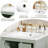24" Bathroom Vanity With Ceramic Sink, Soft-Close Door-1192757212