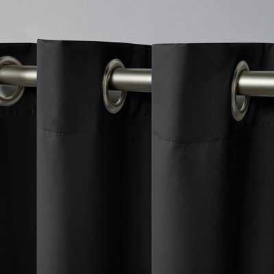 Mcmanus Sateen Room Darkening Curtain Pair