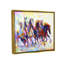 Peinture sur bois Vivid Wild Horses par Leon Devenice-2075149138-2075149139