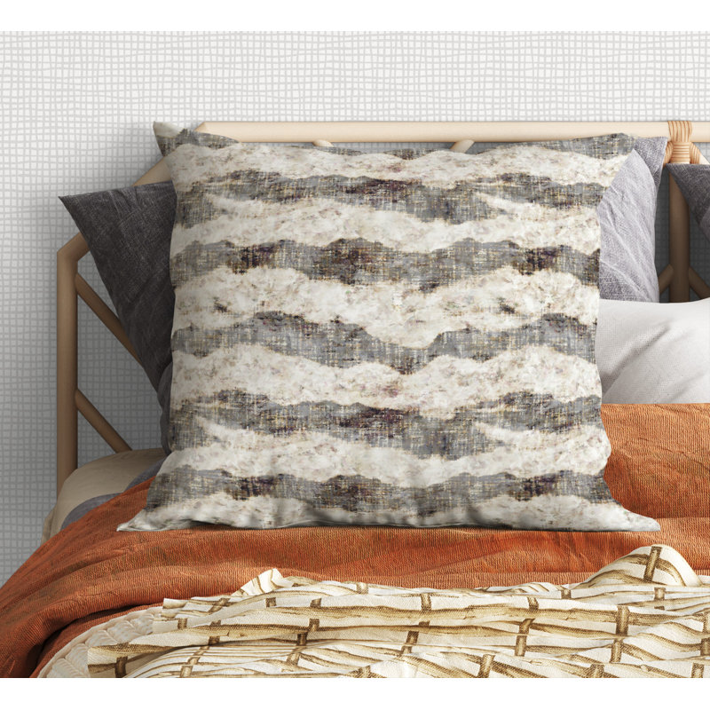 Outdoor Reversible Throw Pillow, 16" x 16"