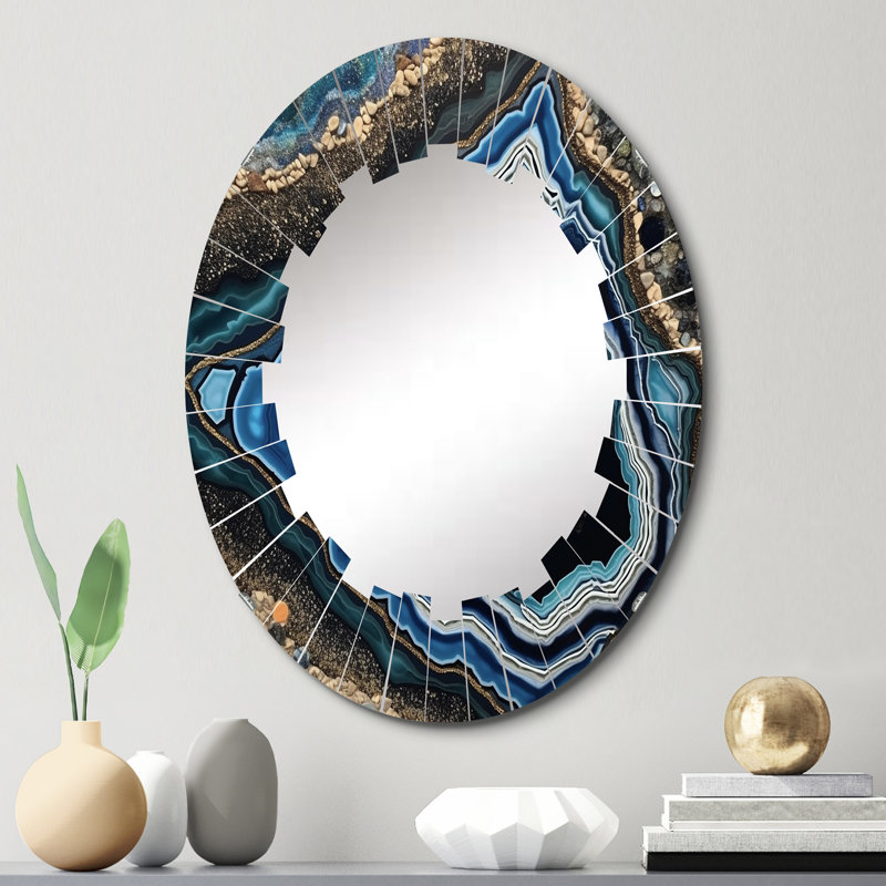 Zerda Oval Wall Mirror, 30" x 20"
