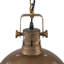 Luminaire suspendu dôme antique industriel 12 po