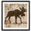 Moose Crossing - reproduction de cadre photo-1033665830