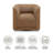 Cordoba 33" W Polyester Swivel Barrel Chair-50328028