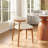 Vicente Dining Set, Mid-Century Modern Table & Upholstered Chair Set For Home, Kitchen, Dining Room-728259233-728259070-728259068