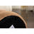 Soft Velvet Round Stool In Coffee, Ideal For Indoor Relaxation No Assembly Required Use-1865294487