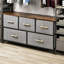 Metal 100cm W Chest of Drawers-2097077117