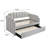 Tufted Back Twin Daybed With Trundle