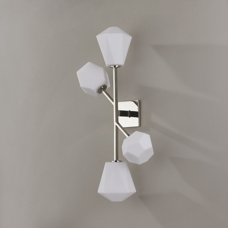 Tring Wall Sconce by PEMBROOKE & IVES, Polished Nickel