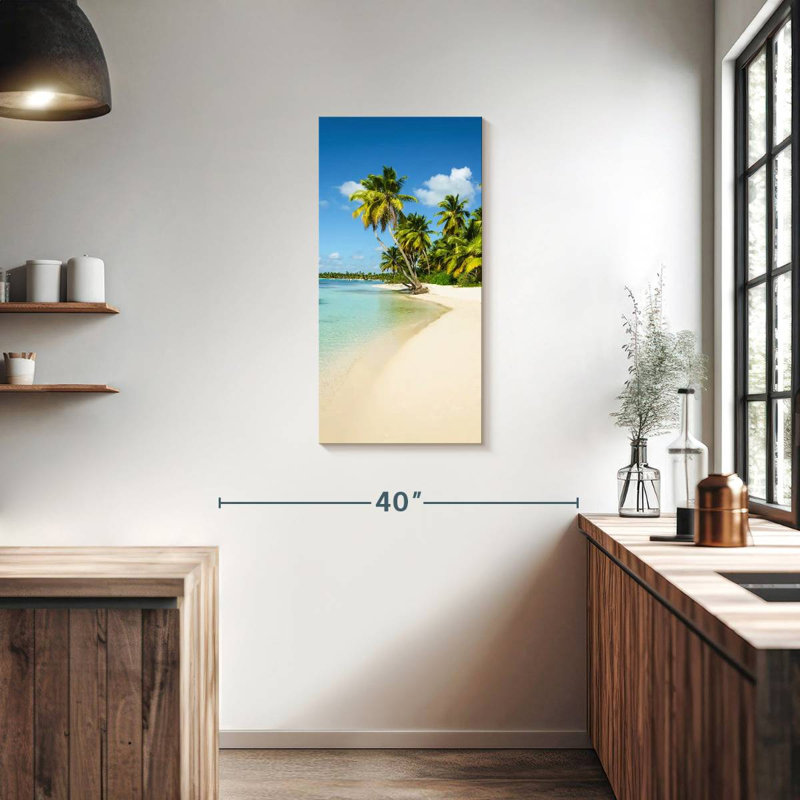 Sable blanc Caraïbes Henninger, H 36 po x l 18 po