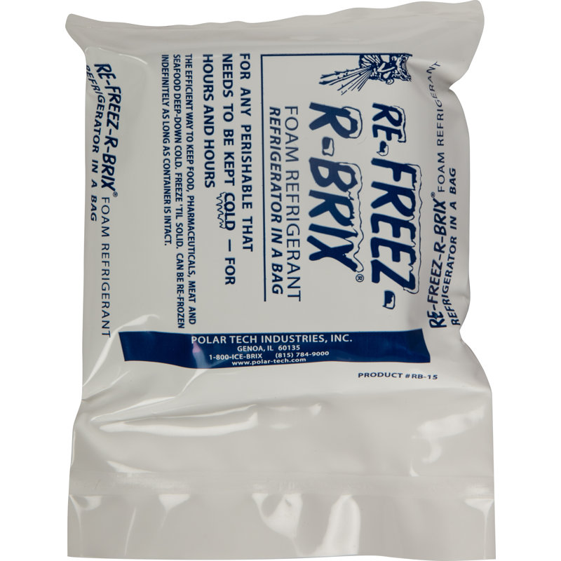San Jamar Freezer Pack in Silver
