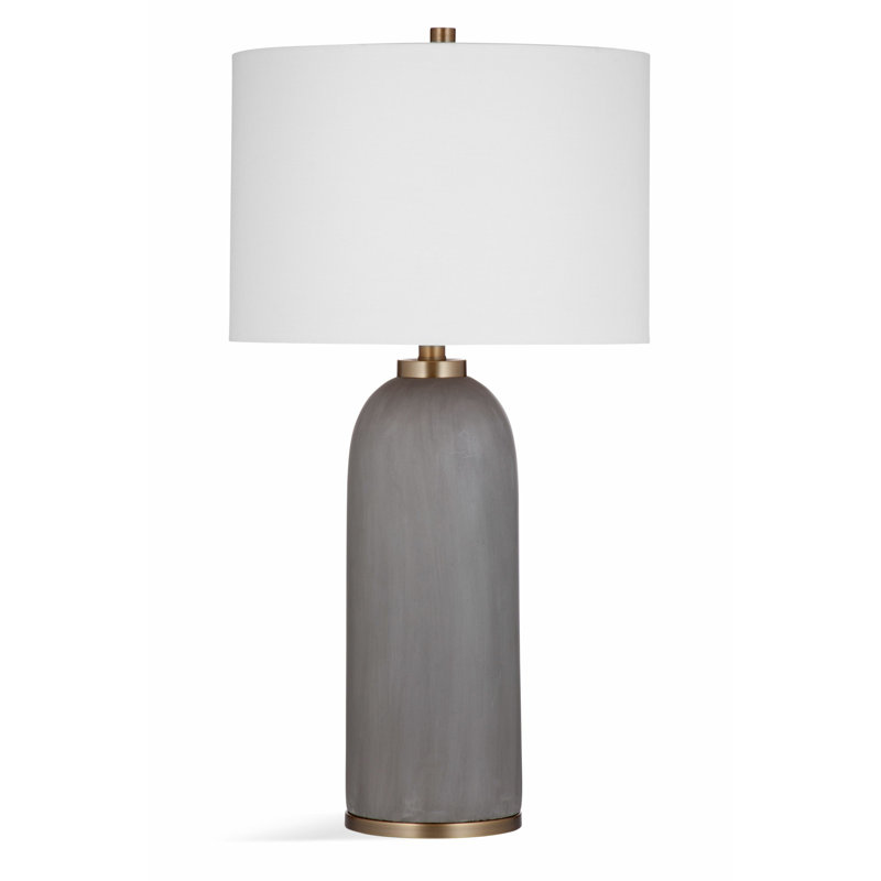 Lampe de table grise 28 "Payne