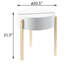 Table de bout avec rangement Mid-Century
