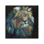 «Painted Lion Portrait», impression murale sans cadre