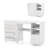 Folding Sewing Table Charging Station Multifunctional Sewing Machine Cart Table