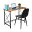 Chaise d'appoint moderne en similicuir