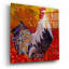 «Cock-A-Doodle D» par St. Hilaire Elizabeth, art mural en verre acrylique-101650095