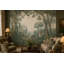 Décoration murale rétro pastorale de paysage pastel-129445735-129445736