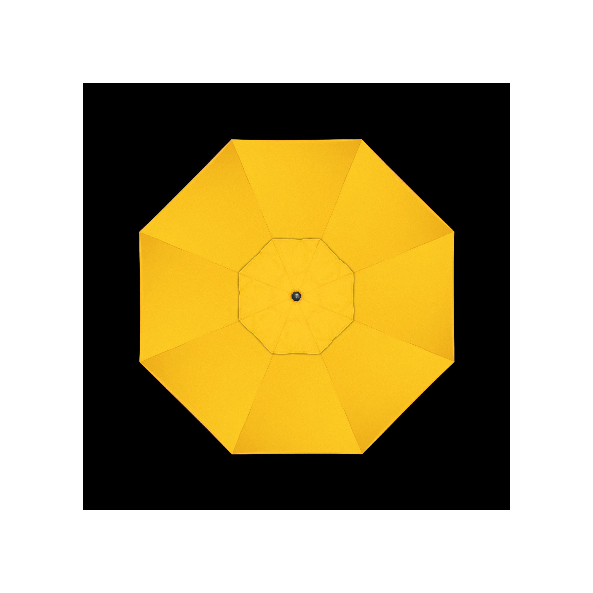 9' Market Sunbrella Umbrella, Canvas Sunflower Yellow Sunbrella® Canvas