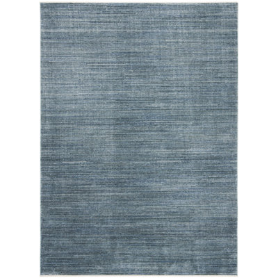 Tapis bleu / gris Adal