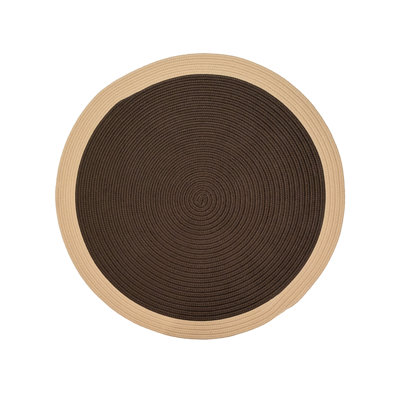 Tapis rond intérieur / extérieur Cindylou