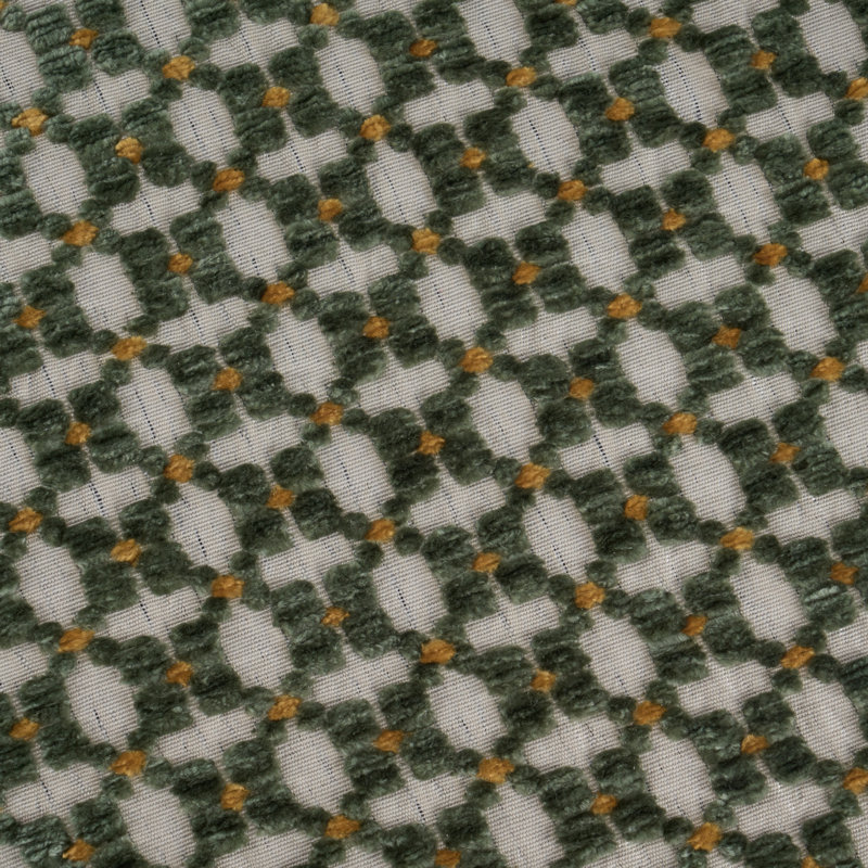 Chaise Halo, Vert / noir