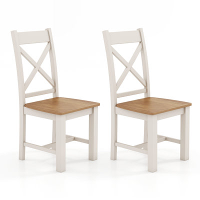 Biscoe 44cm H Solid Wood Side Chair