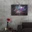 «Cosmic Winter Wonderland», art mural en métal-208755090