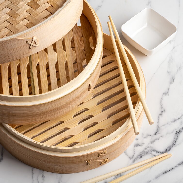 How to Use a Bamboo Steamer Basket