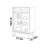 Retro large storage bookcase