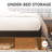 Solid Rubberwood Platform Bed-1136755665-1136755663