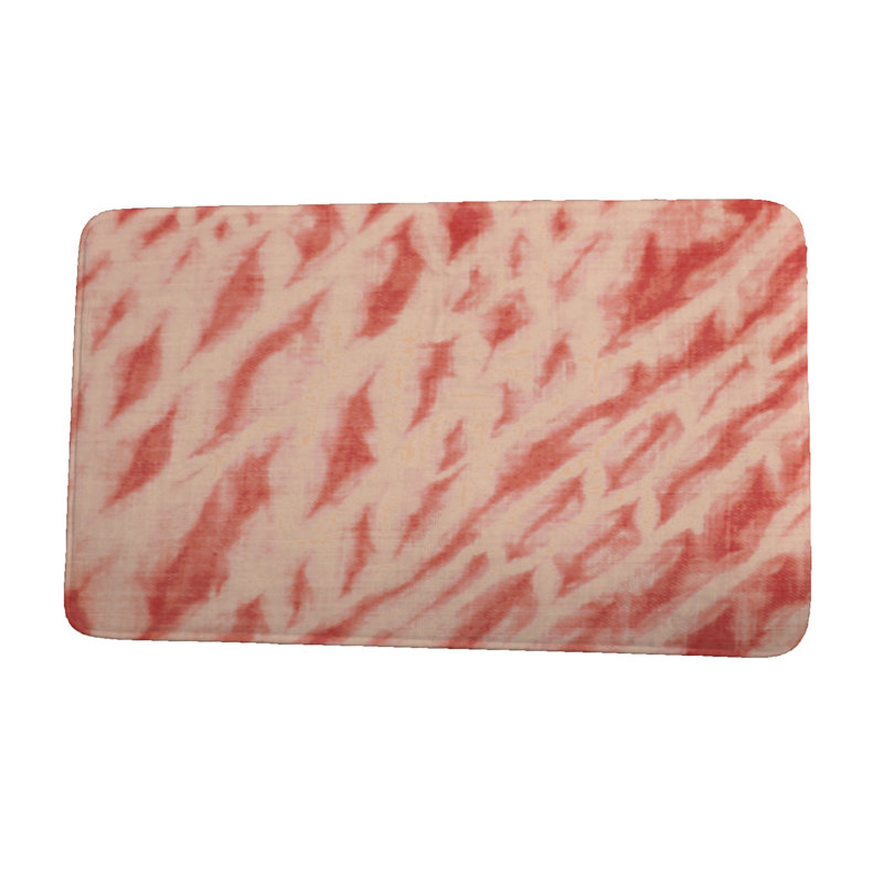 Tapis de bain, l 21 po x L 34 po, Orange
