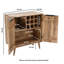 Henryson 40cm Solid Wood Bar Cabinet