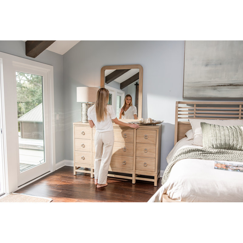 Monterey - 9 Drawer Dresser - Sandstone Finish