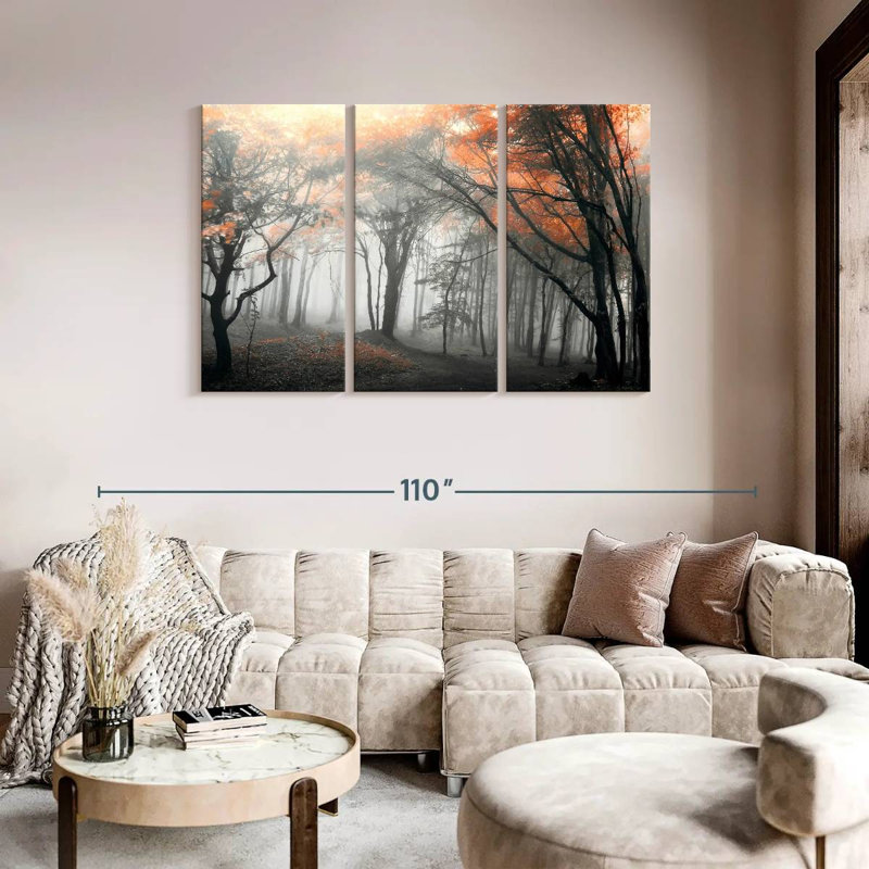 Alvord Autumn Grove II, H 48 po x l 74 po