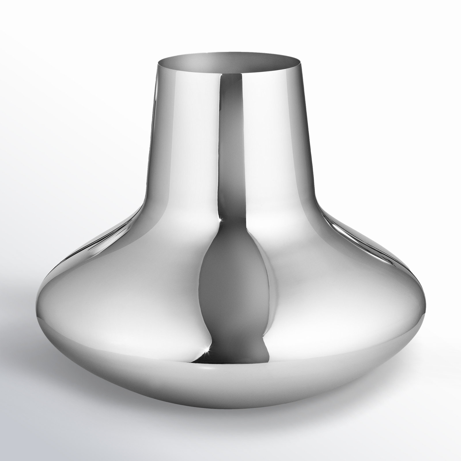 Henning Koppel Table Vase, 8.74" H x 10.63" W x 10.63" D