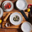 Assiette à pâtes latte 11,02 po Latte