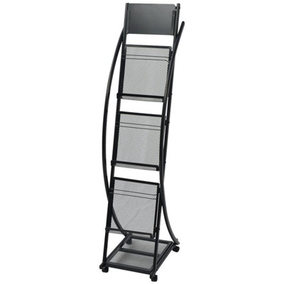 Free Standing Magazine Rack