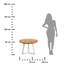 Erkut Solid Coffee Table-61508412