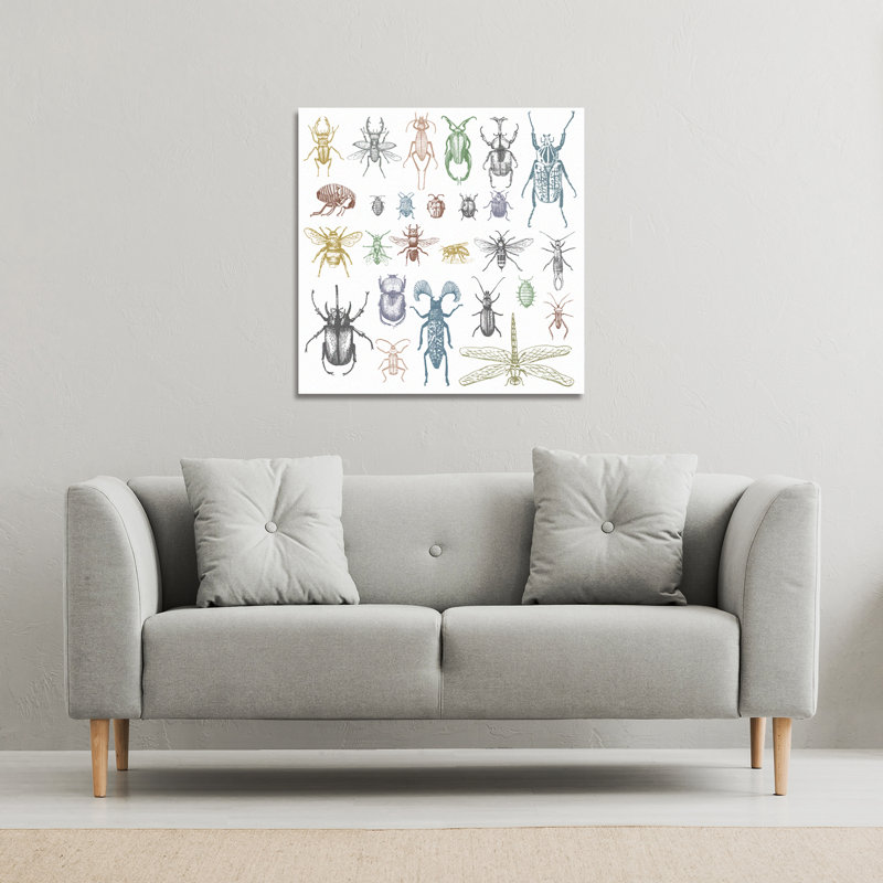No Title by Andrew Lee - Wrapped Canvas Print, 127cm H x 127cm W x 4cm D