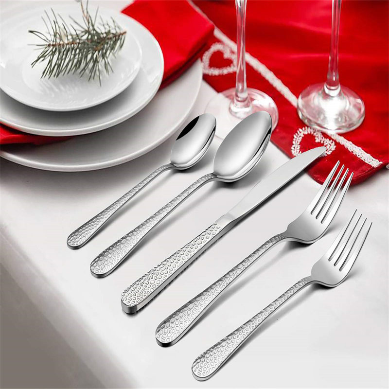 Brayden Studio Cardier 60 Piece Stainless Steel Cutlery Set , Service for 12
