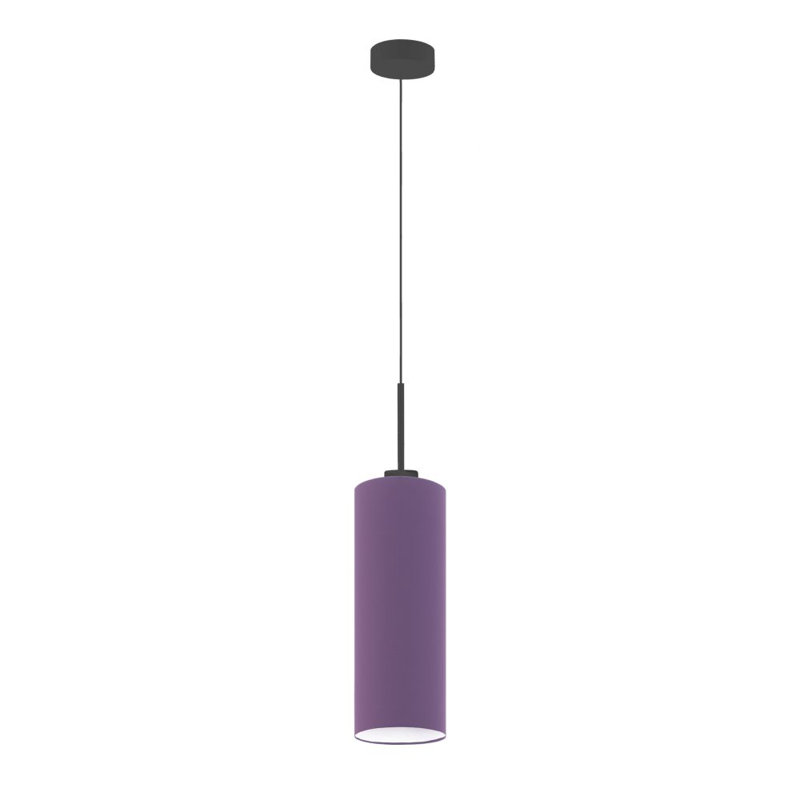 Avaia 1 - Light Single Pendant, Violet, Black