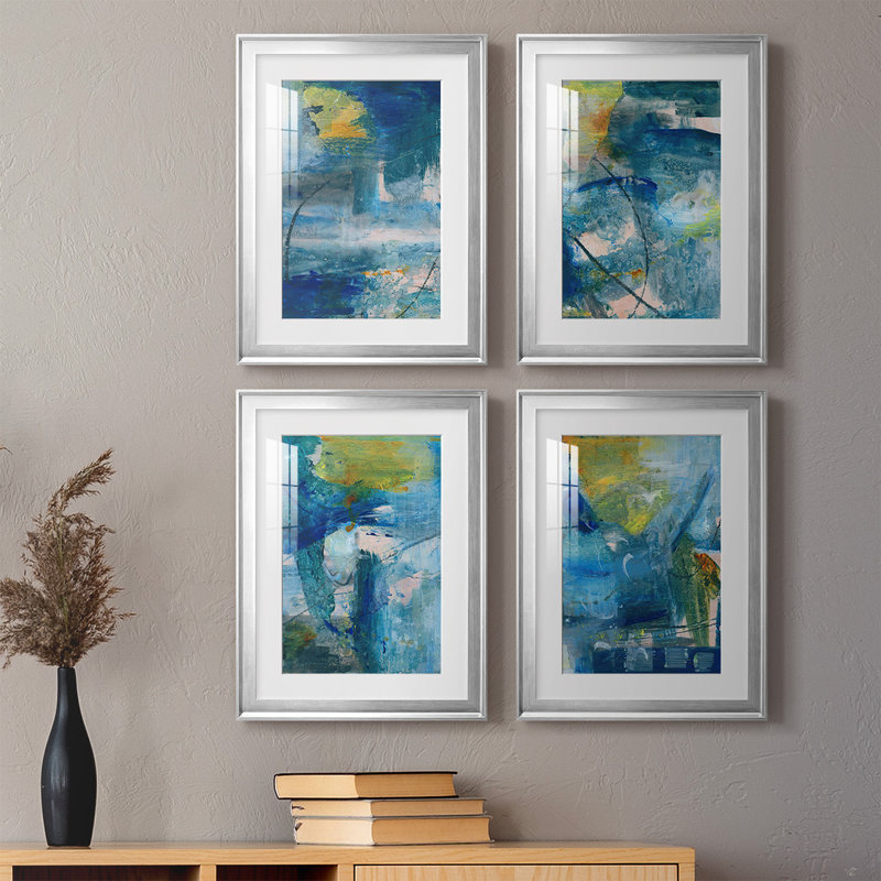«Spring Winds I», reproduction encadrée de qualité supérieure, prête à être accrochée