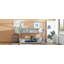 Lit superposé simple au-dessus d'une chambre simple avec tête de lit, pied de lit et garde-corps, échelle, lit superposé en bois d'hévéa avec garde-corps de sécurité, gris