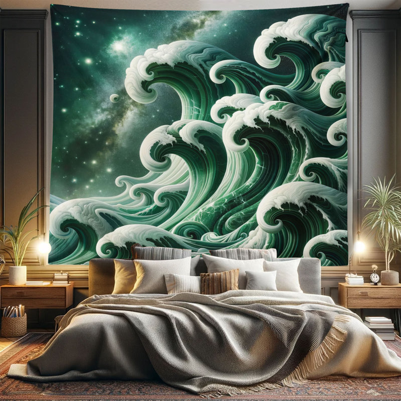 Microfiber Tapestry, 104" H x 88" W