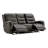 Top Grain Genuine Leather Upholstered Power Reclining Sofa-118376459
