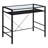 Glass Top Metal Base Computer Desk-738965946