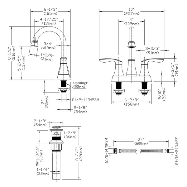 Dimensions du produit